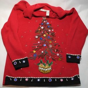 Victoria Jones  Women's Christmas sweater - Size M